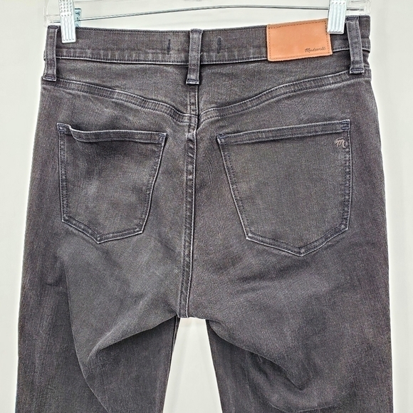 Madewell High Riser Skinny Skinny Jeans in Black Forest Wash - Picture 5 of 9